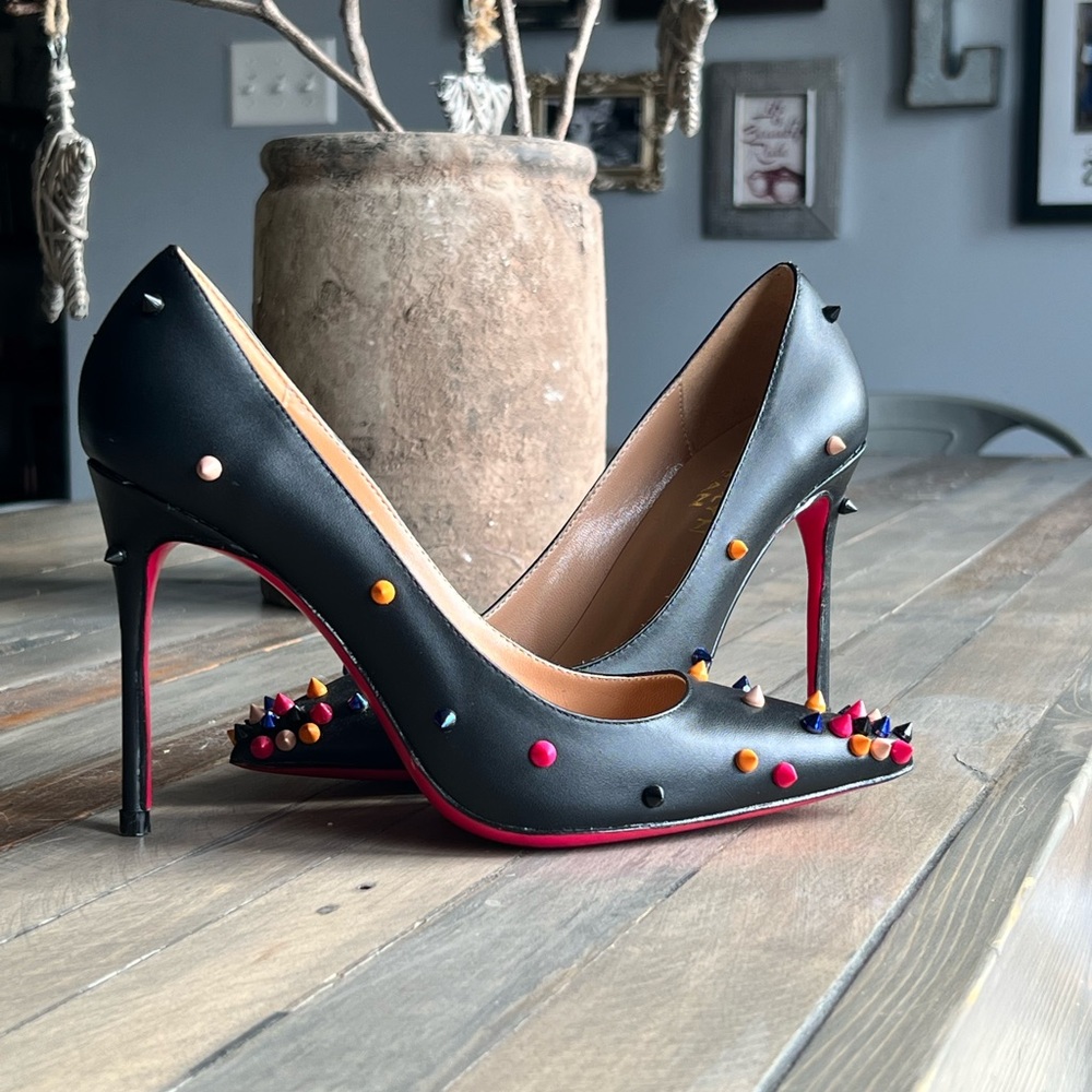 Kaitlyn Pan pointed toe heels, us 7